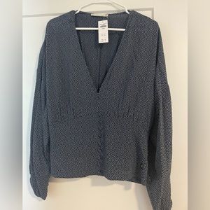 Abercrombie & Fitch Polka Dot blouse